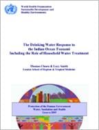 Drinking-water response to the Indian Ocean tsunami publication cover