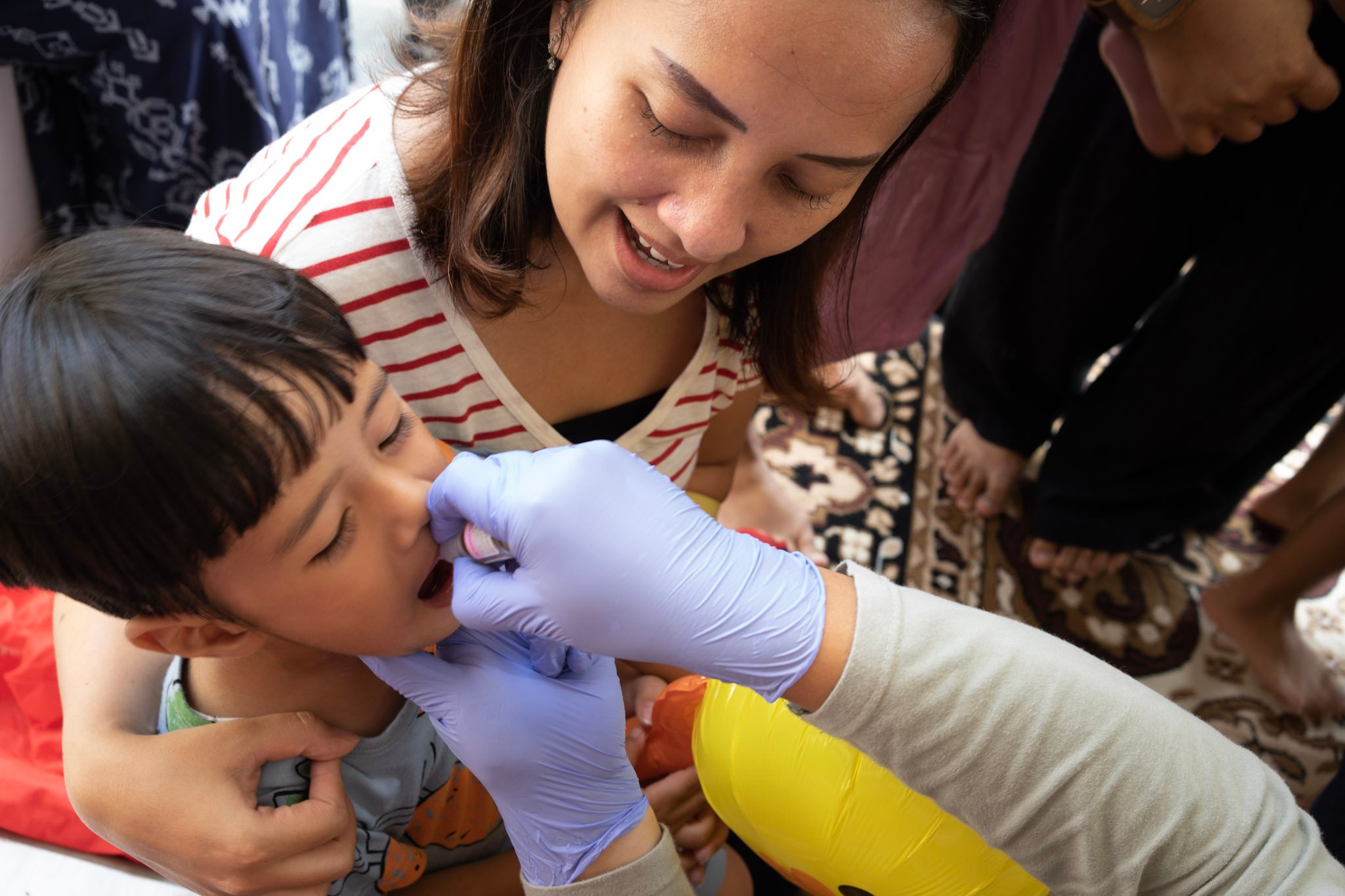Bungursari polio drop