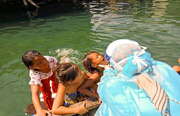 Polio campaign in Sabah 1
