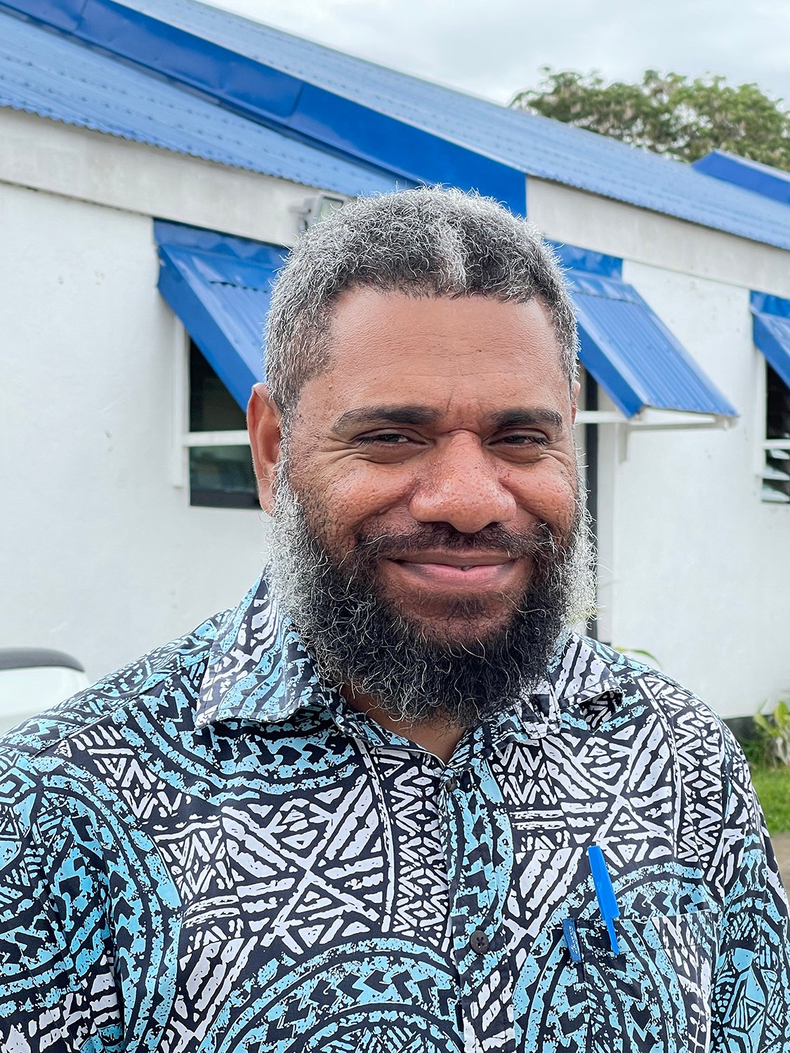 Community engagement: Vanuatu psychiatrist Dr Jimmy Obed said a community-led approach to mental health is essential.